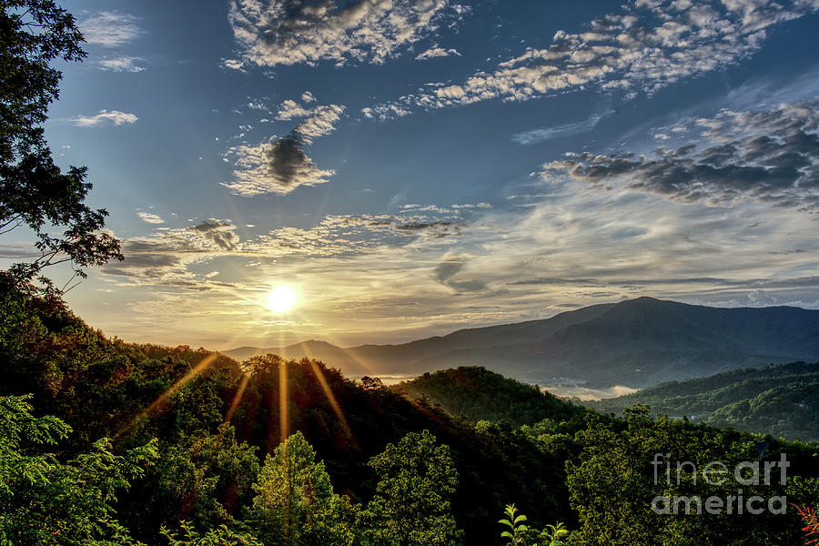 Smoky Mountain Sunrise 4 Photograph by Phil Perkins