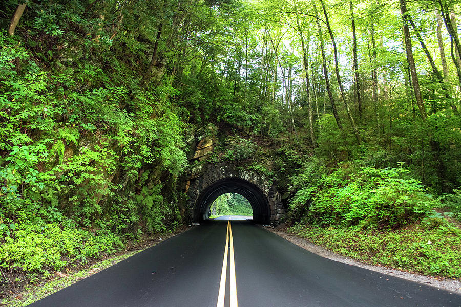 Smoky Mountain Tunnel Photograph by Sharon Olk - Pixels