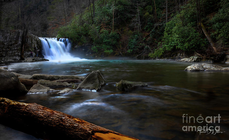 Smoky Mountains Abrams Falls Photograph by Theresa D Williams