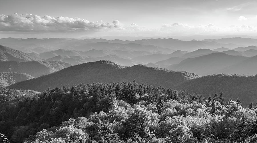 Smoky Mountains Black and White Photograph by Margaret Wiktor - Fine ...