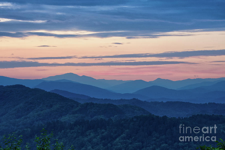 Smoky Mountains Sunrise Photograph by Phil Perkins