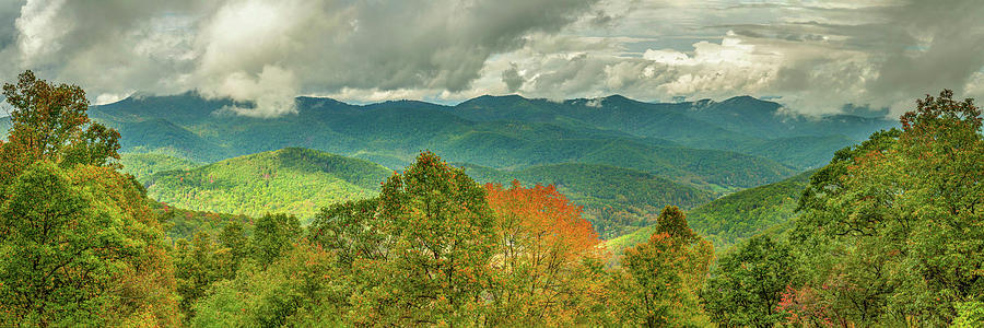 Smoky Mountains Vista Photograph by Rob Hemphill