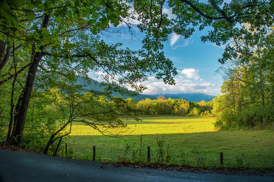 Smoky Mt Cades Cove Valley Photograph by Ginger Stein