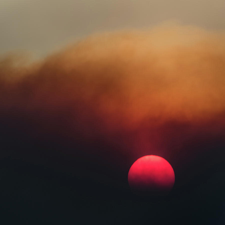 Smoky Sun Photograph by Shelby Erickson