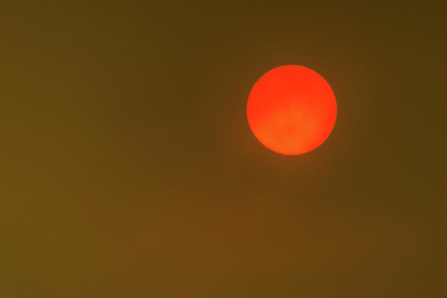 Smoky Sunset 3 Photograph