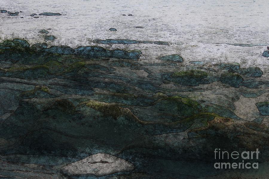 Smooth Rocks on Shoreline Photograph by Katherine Erickson