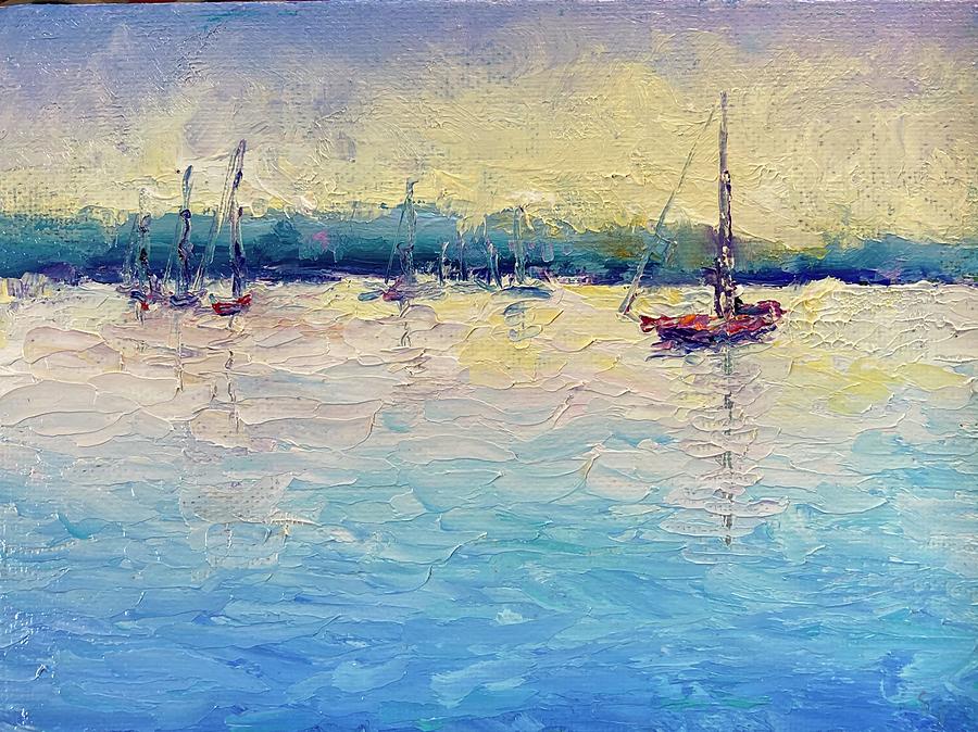 Smooth Sailing Painting by Shannon Grissom