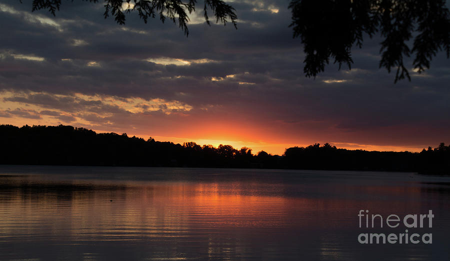 Smooth Sunset Photograph by Deborah Klubertanz