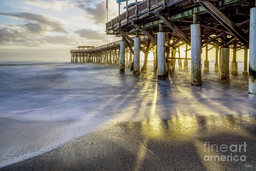 Smooth Waves At Cocoa PIer Photograph by Jennifer White