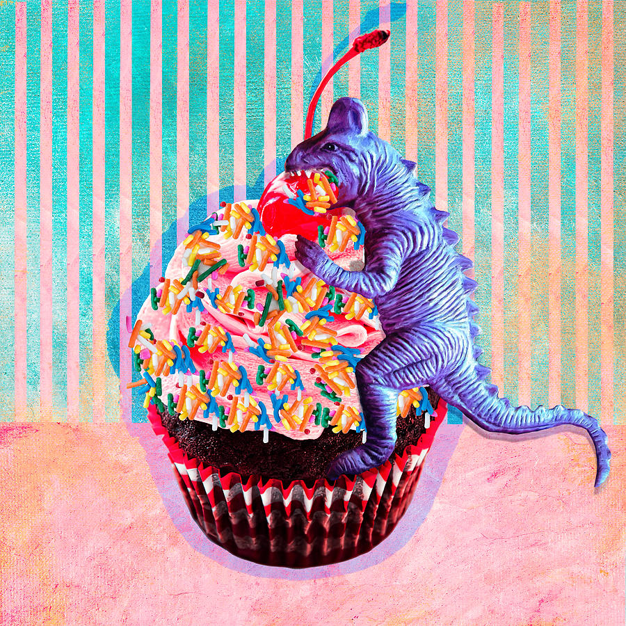 Snack Attack Pop Art Digital Art by Sandra Selle Rodriguez