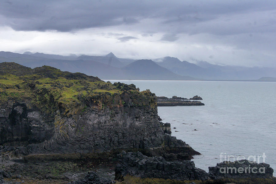 Snaefellsness coastline in Iceland Photograph by Rudi Prott