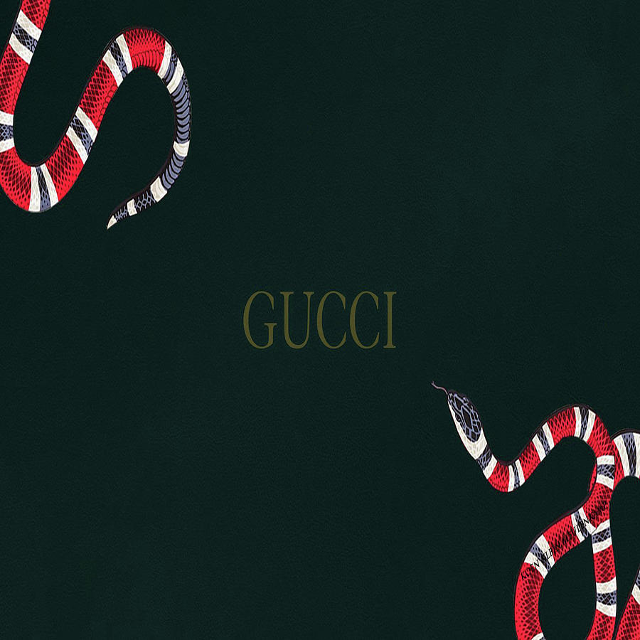 Snake Gucci Digital Art by Gerhard Walter - Pixels