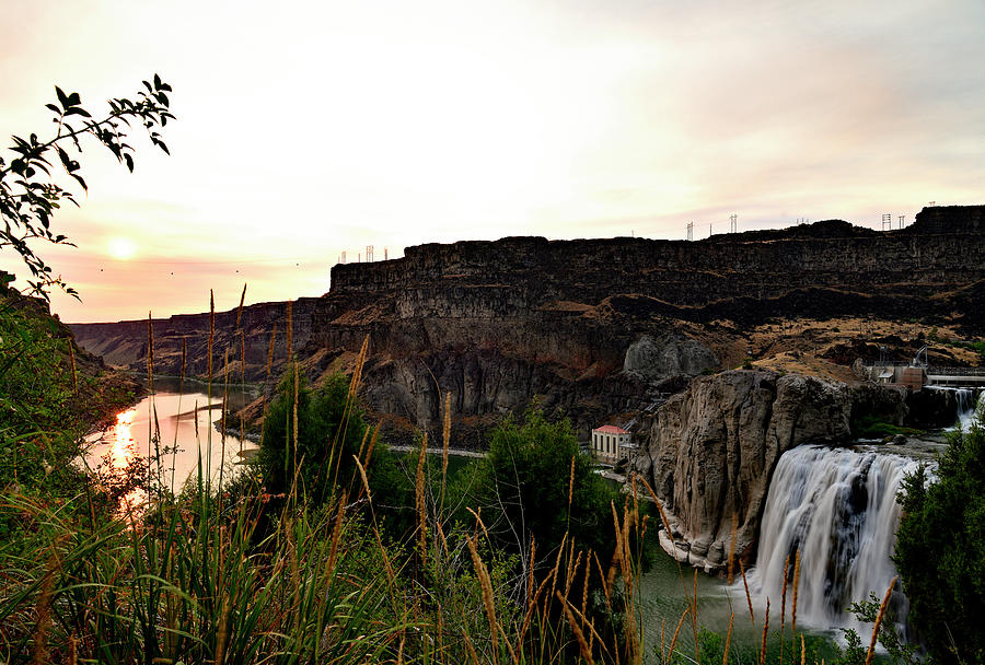 Snake River and Shoshone Falls Photograph by Amazing Action Photo Video