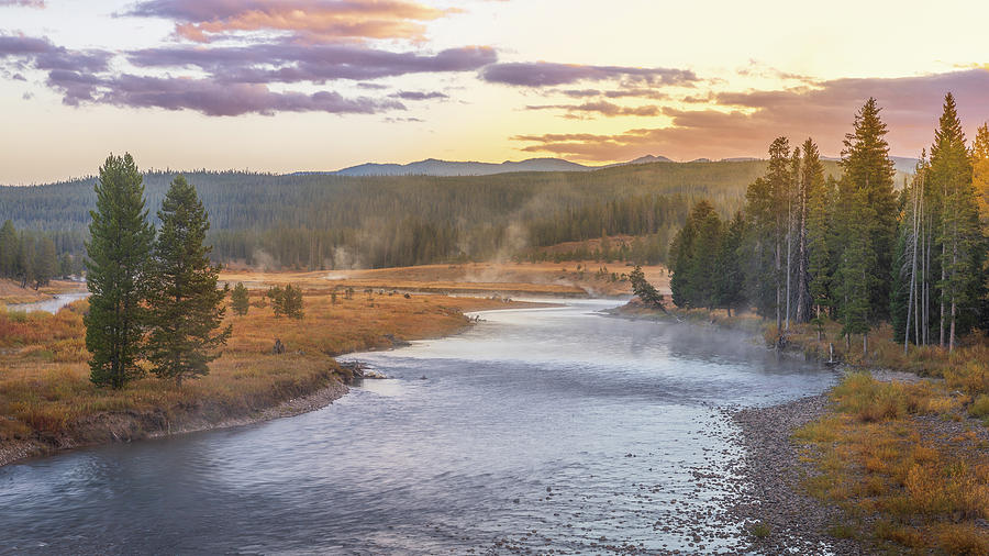 Yellowstone National Park Photograph - Snake River Morning by Tim Stanley