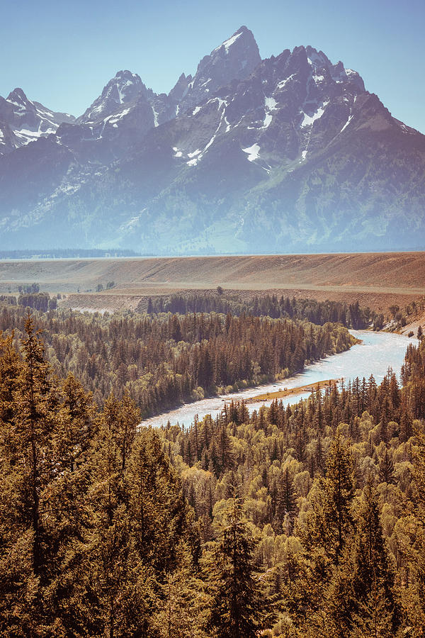 Snake River Overlook Print Photograph by Aaron Geraud