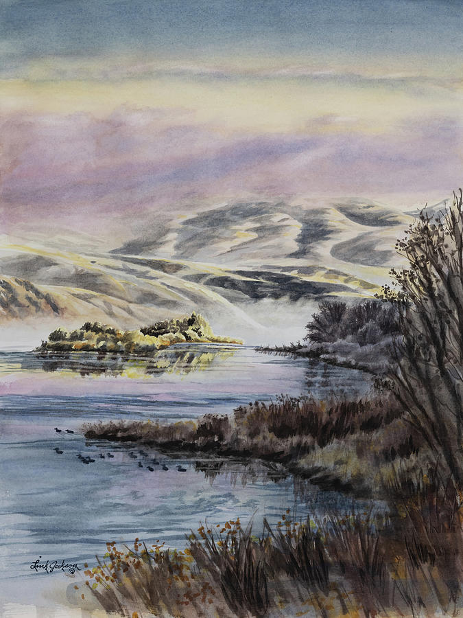 Snake River Sunrise Painting by Link Jackson