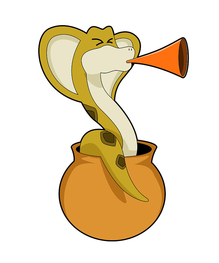 Snake Trumpet Music Painting by Markus Schnabel Pixels