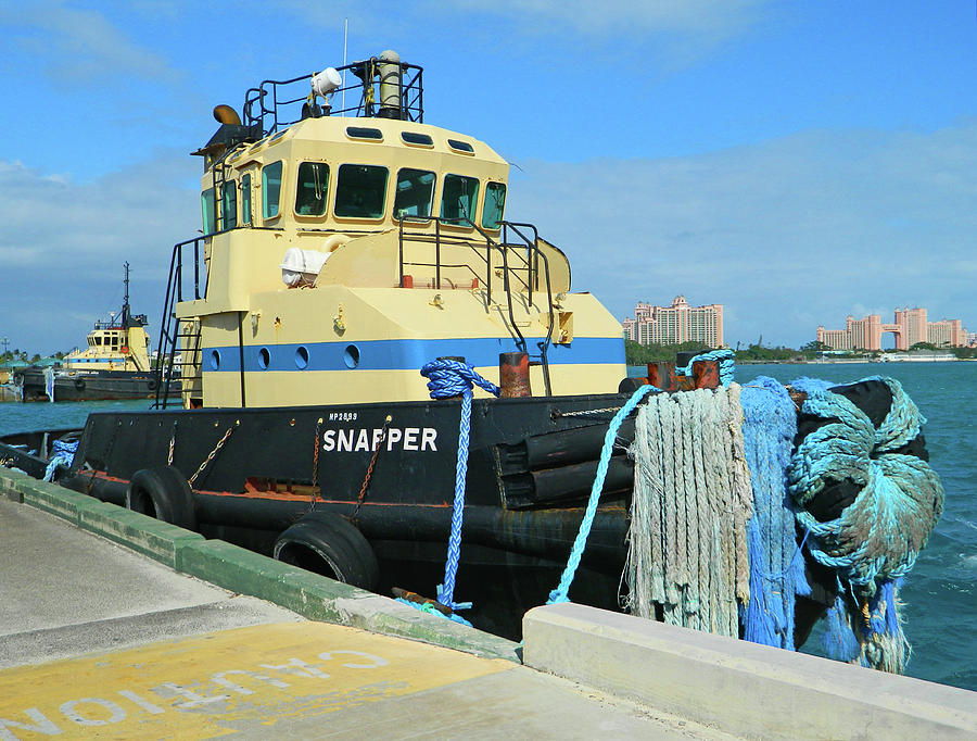Snapper Boat in Nassau Photograph by Emmy Marie Vickers
