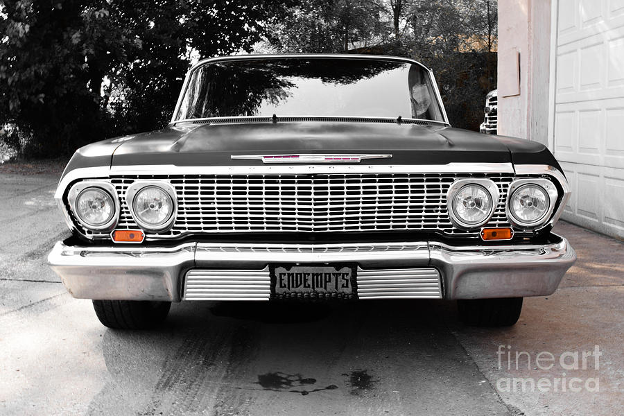 Snapy Toms 1963 Impala Selective Color Photograph by Anita Streich ...