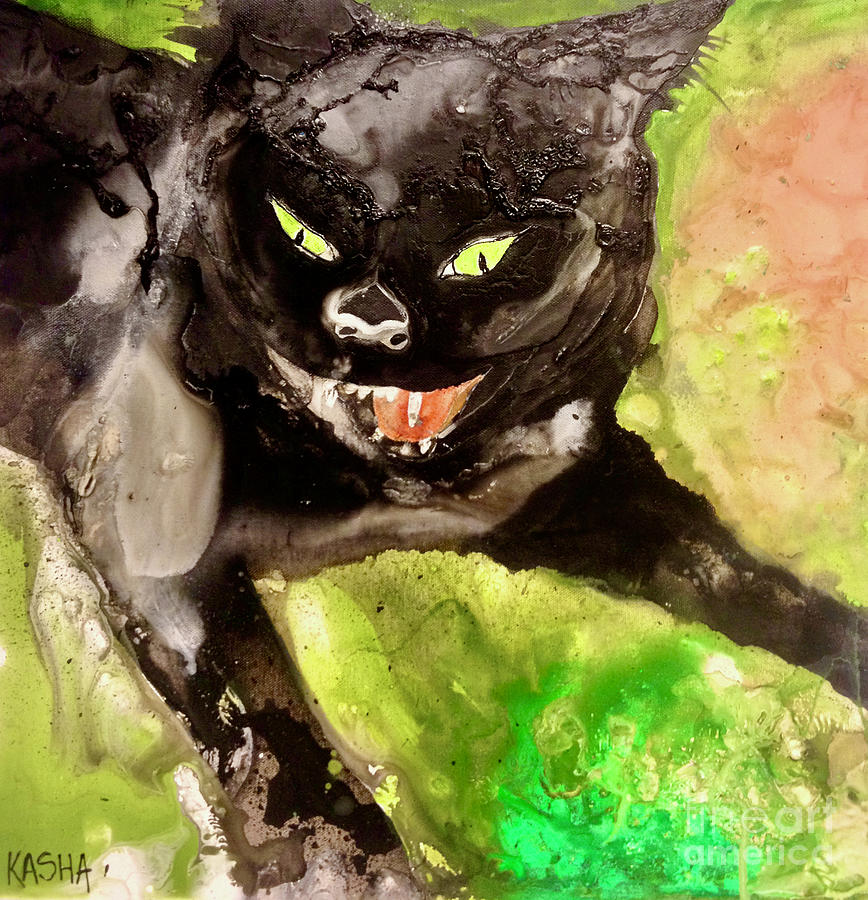Snarly Painting by Kasha Ritter