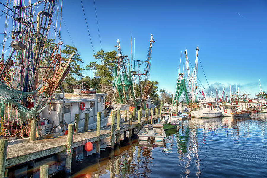 Sneads Ferry Shrimpers #176 Photograph by Susan Yerry - Fine Art America