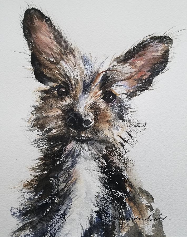 Snickers Painting by Amanda Amend