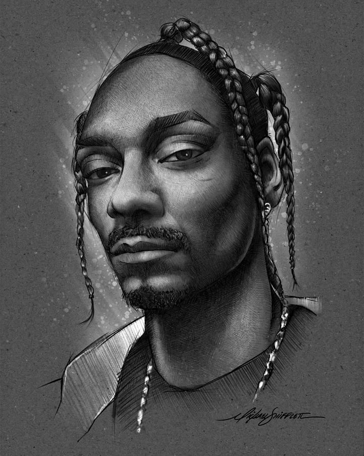 Snoop Dogg Mixed Media by Michael Shifflett - Fine Art America