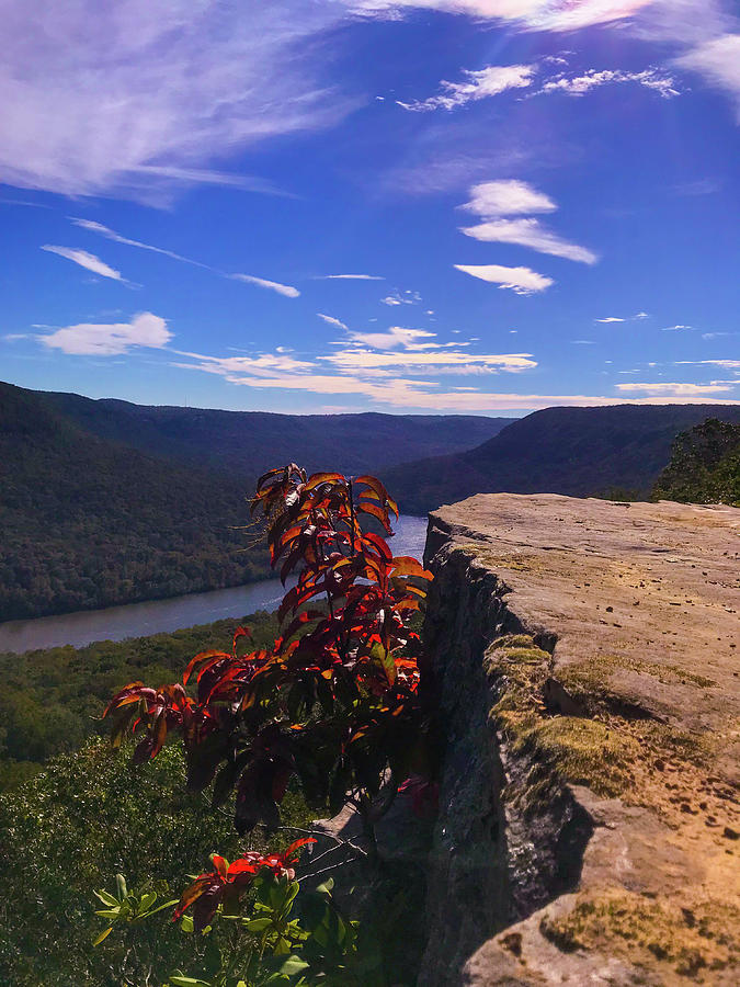 Nature Photograph - Snoopers Rock In Autumn  by Rayna McGaughy