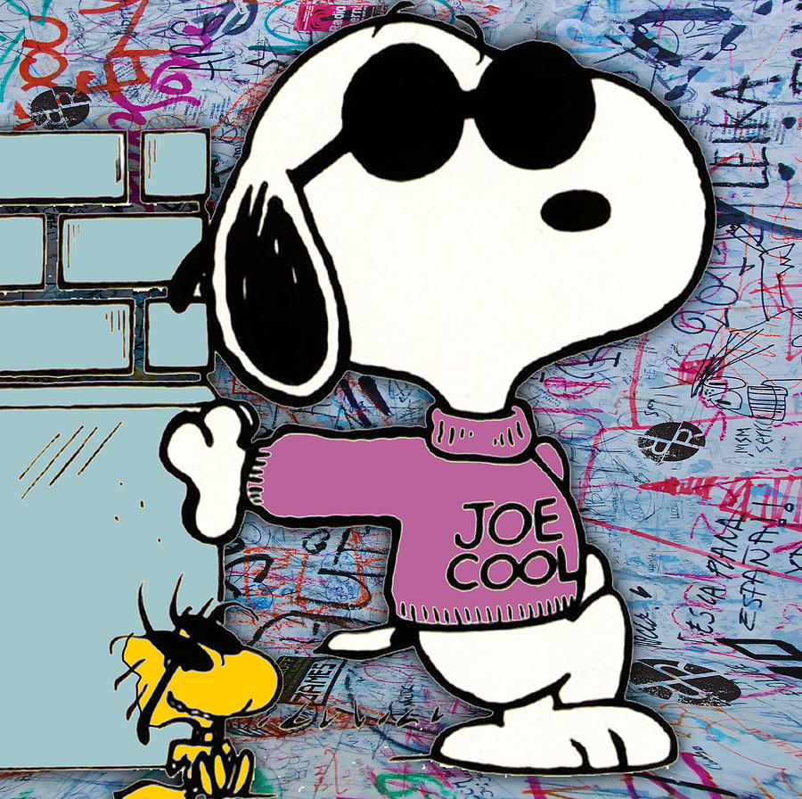 Snoopy And Woodstock Charlie Brown Peanuts 4 Painting By Tony Rubino Fine Art America