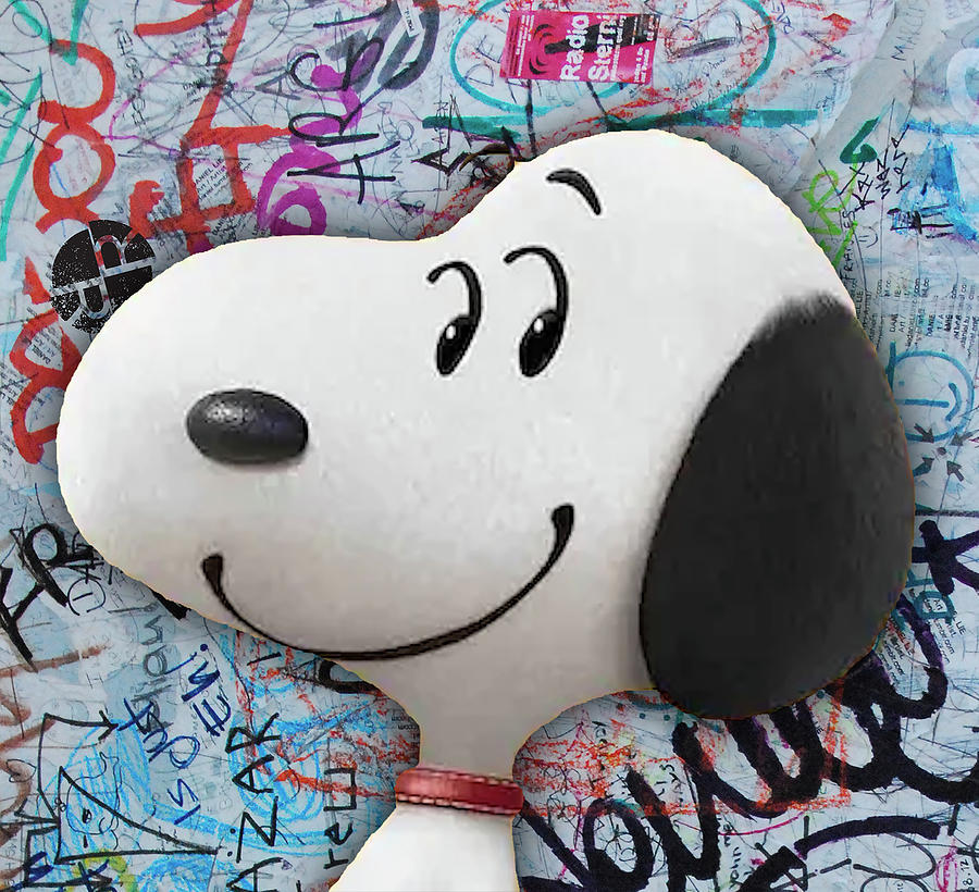 Snoopy And Woodstock Charlie Brown Peanuts 9 Painting By Tony Rubino ...