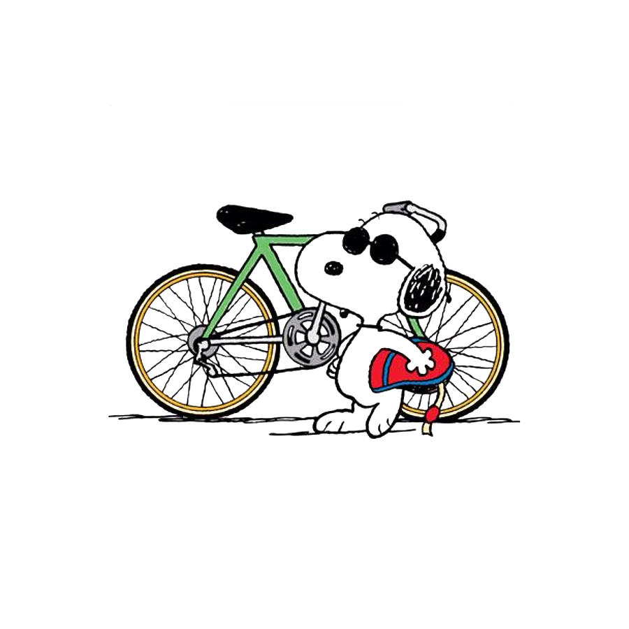 Snoopy Bike Digital Art by Aaron A Murphy - Pixels