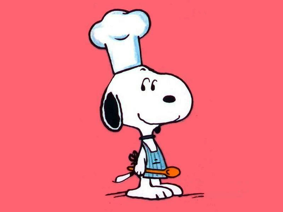 Snoopy chef Digital Art by Julia Reid | Pixels