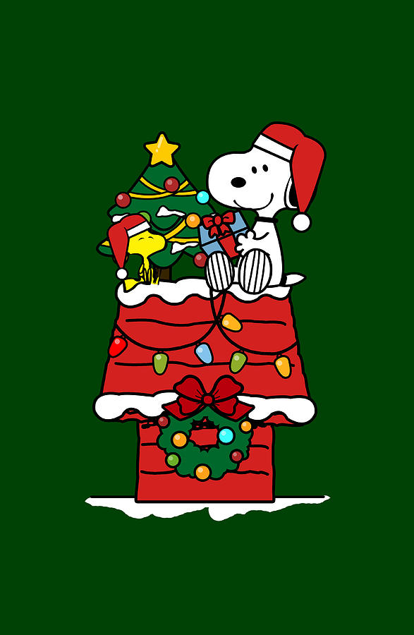 Snoopy Christmas Digital Art by Albert Tedja - Fine Art America