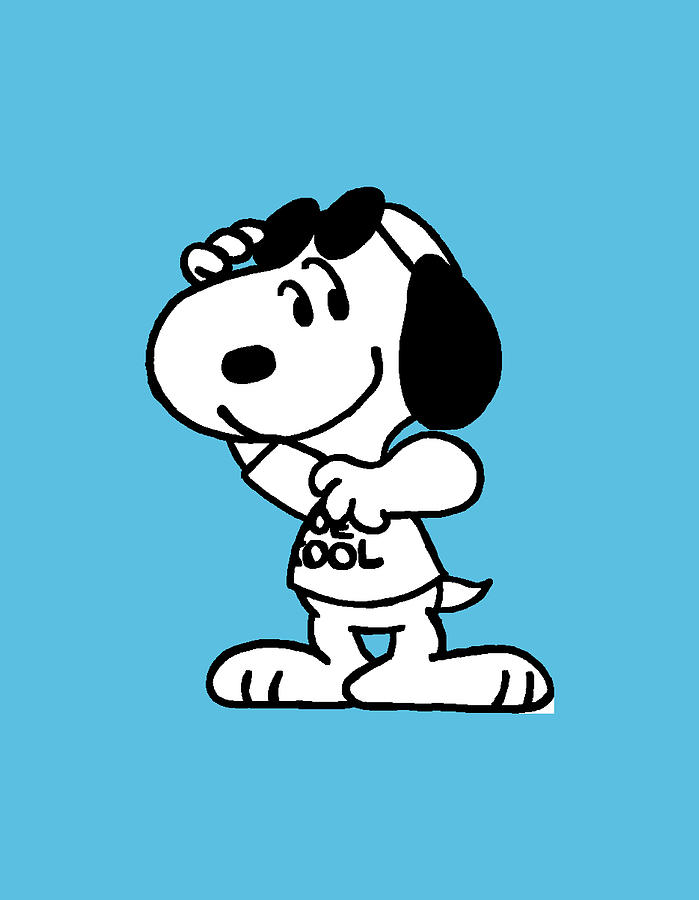 Snoopy Cool Digital Art by Erin McCallister - Fine Art America