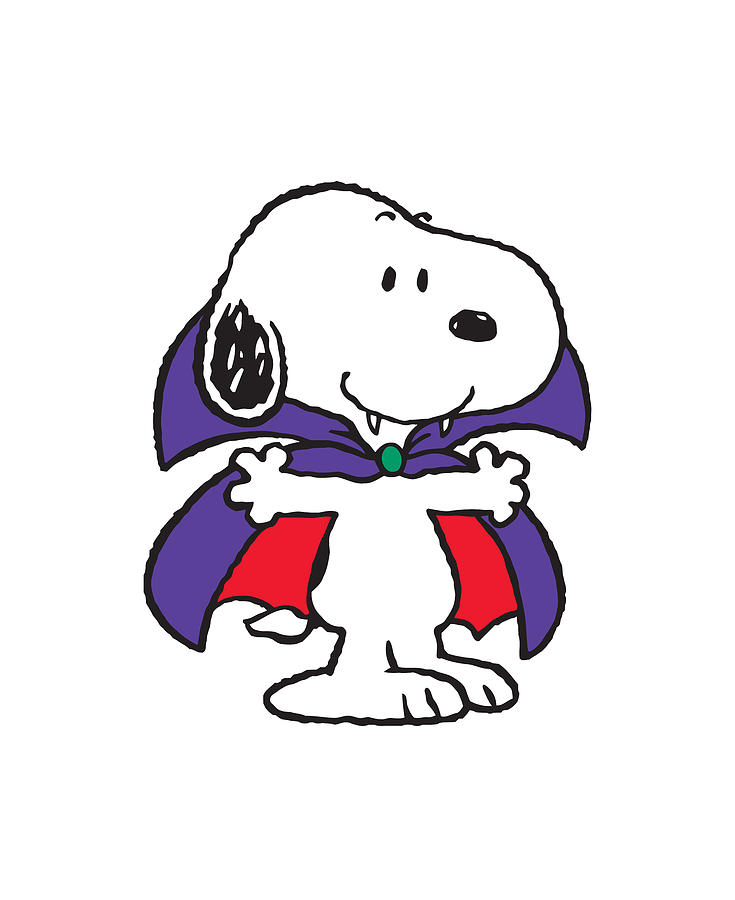 Snoopy Dracula Digital Art by Ronald D Cash | Pixels