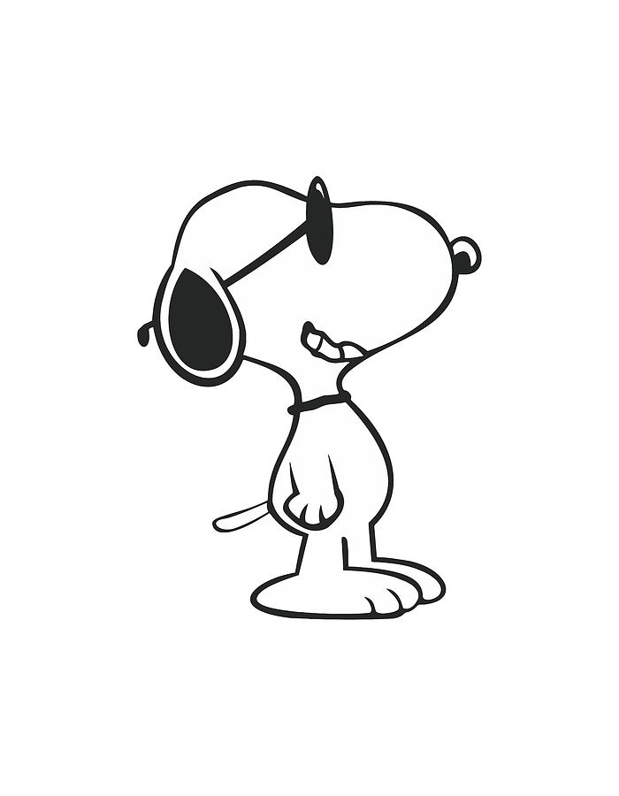 Snoopy Happy Digital Art by Keith E Mattingly - Fine Art America