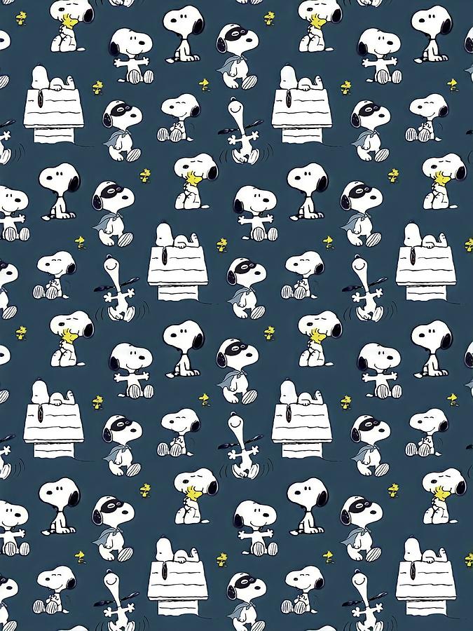 Snoopy Hero Digital Art by Lil Boy - Fine Art America