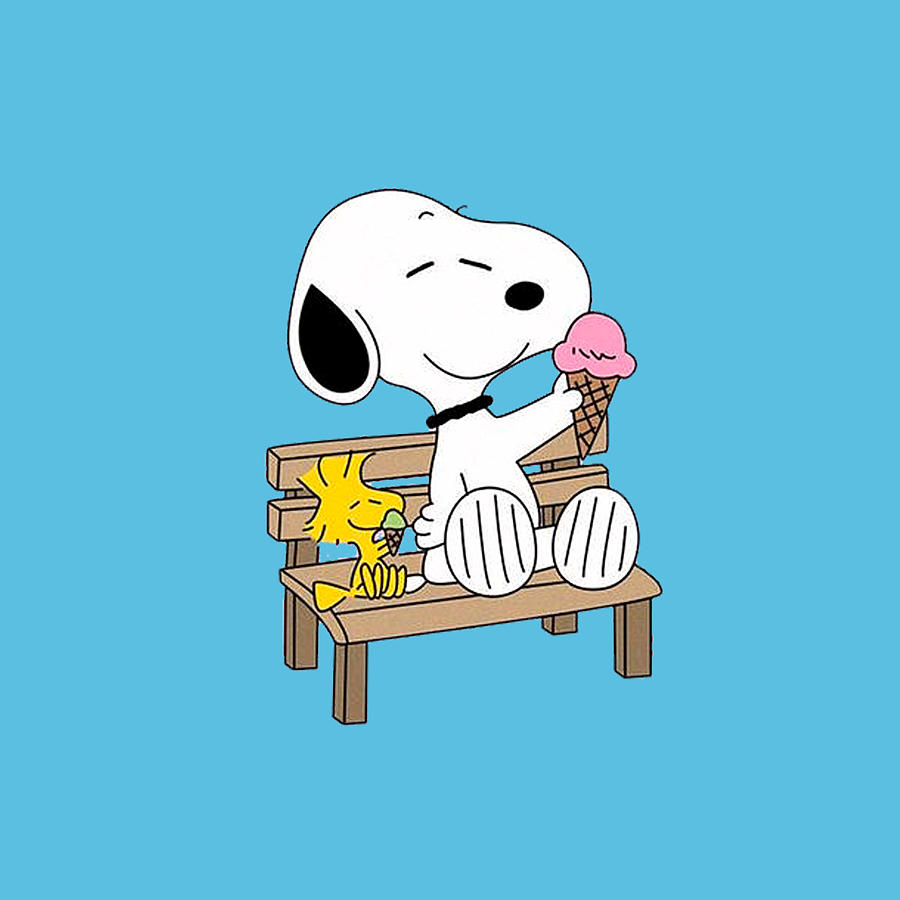 Snoopy Ice Cream Digital Art by Donald Duarte | Fine Art America