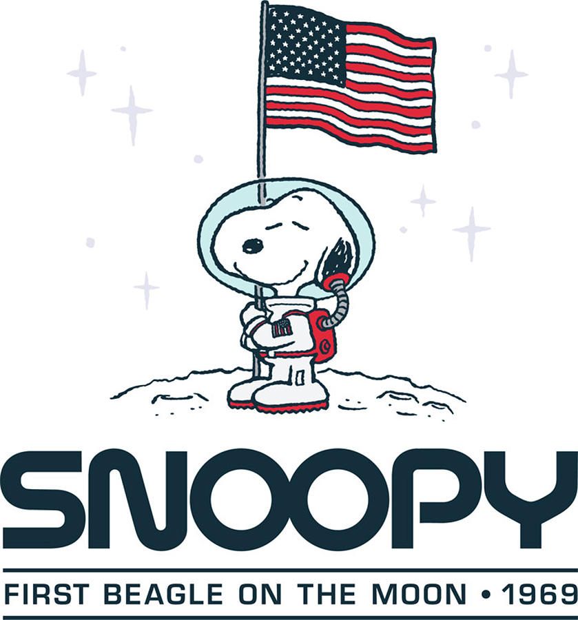 Snoopy in Space Digital Art by Connie C Culpepper