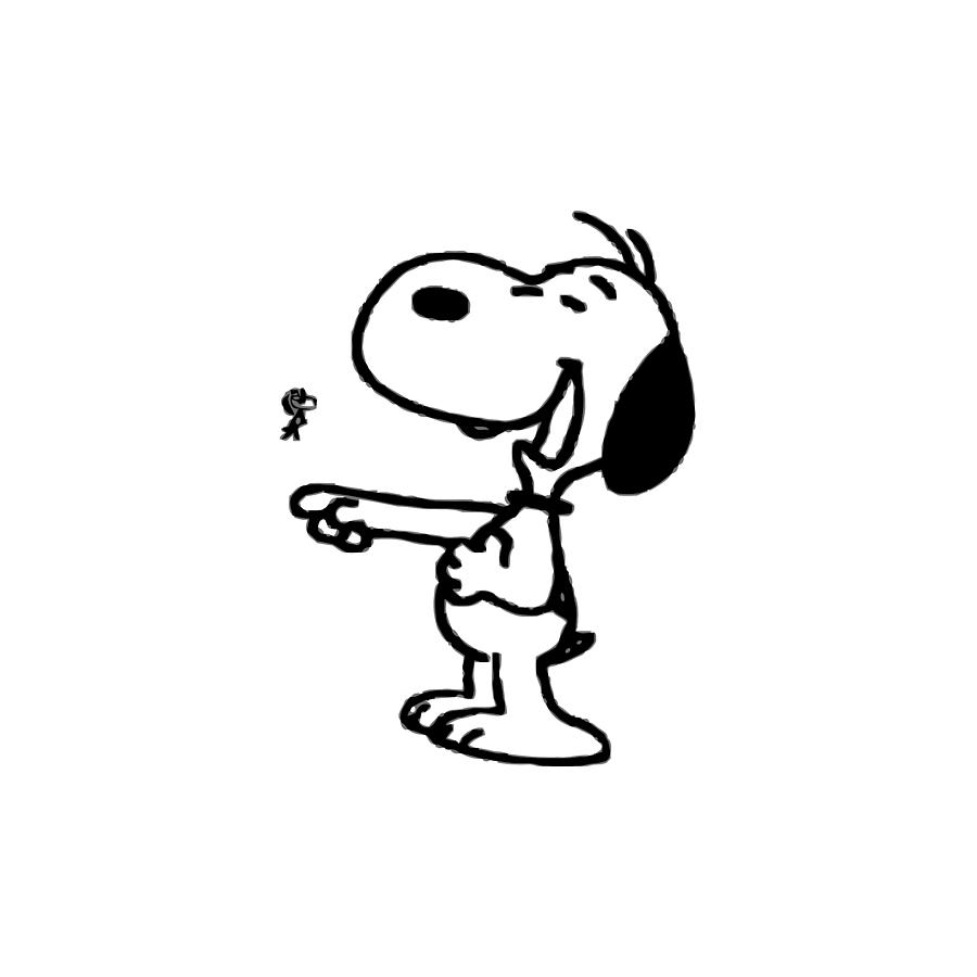 Snoopy Laugh Digital Art By Allan A Cook Fine Art America