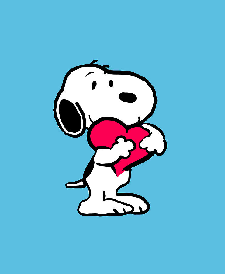 Snoopy Love Digital Art by Erin McCallister - Fine Art America