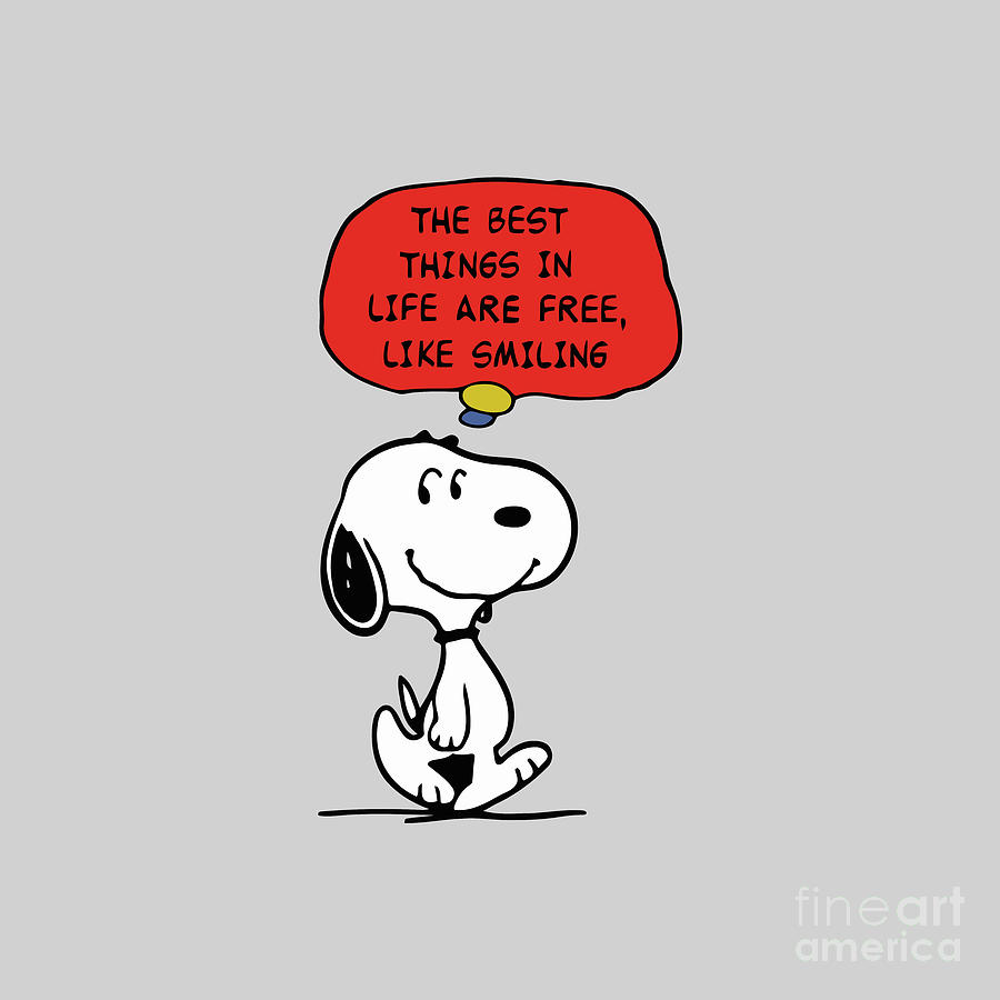 Snoopy Peanuts Drawing by Hafshah Halimah - Fine Art America