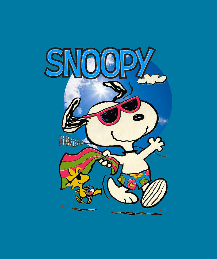 Snoopy Digital Art by Rifqi Hidayat - Fine Art America