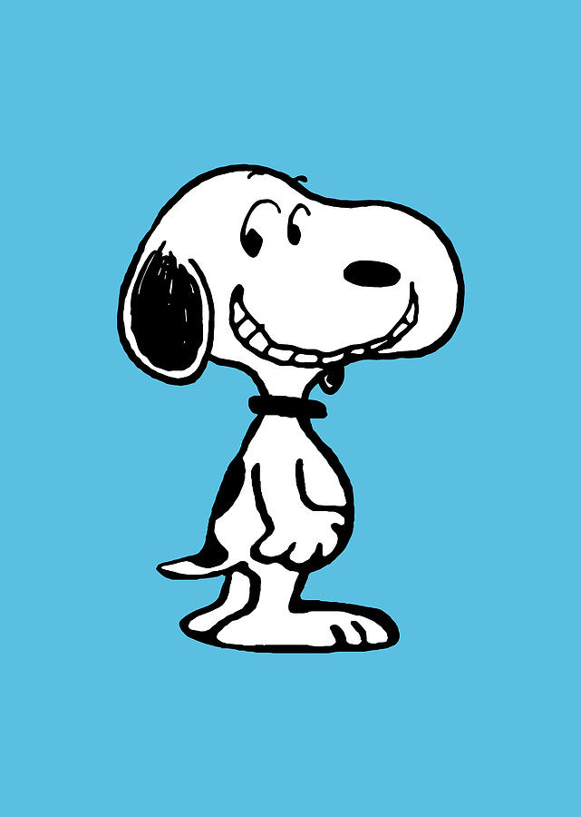 Snoopy Smile Digital Art by Tanya Robbinson - Pixels