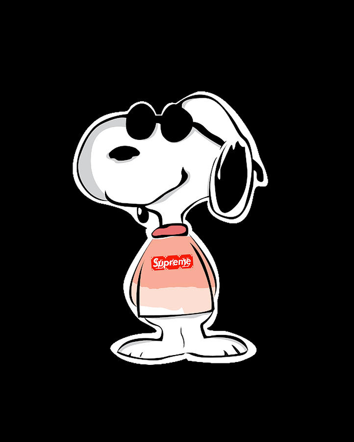 Snoopy Supreme Digital Art By Mariska Sari