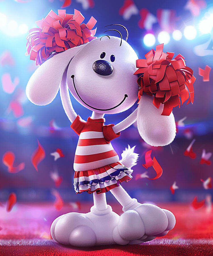 Snoopy Vs Los Angeles Angels Furry Fielder Finesse Digital Art by ...