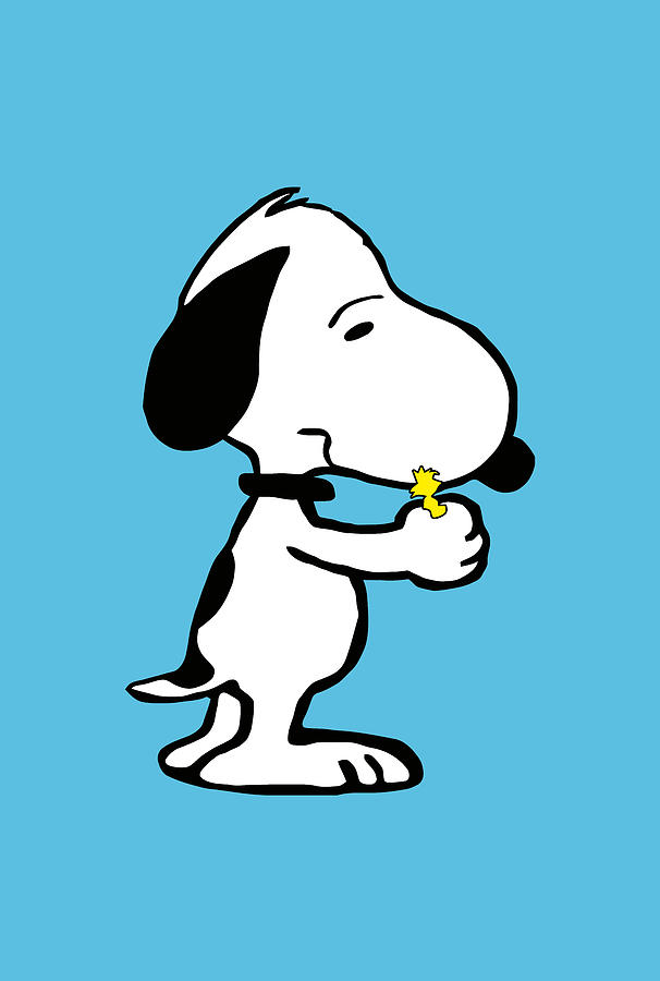 Snoopy Woodstock Digital Art by Erin McCallister - Fine Art America