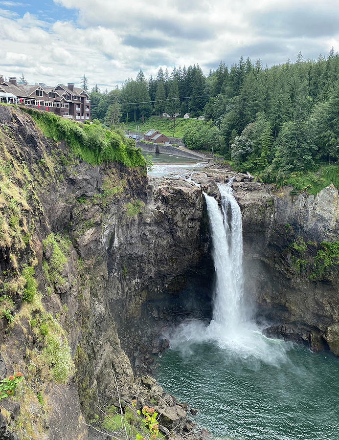 Snoqualmie Fall Photograph by Chien Chen - Fine Art America