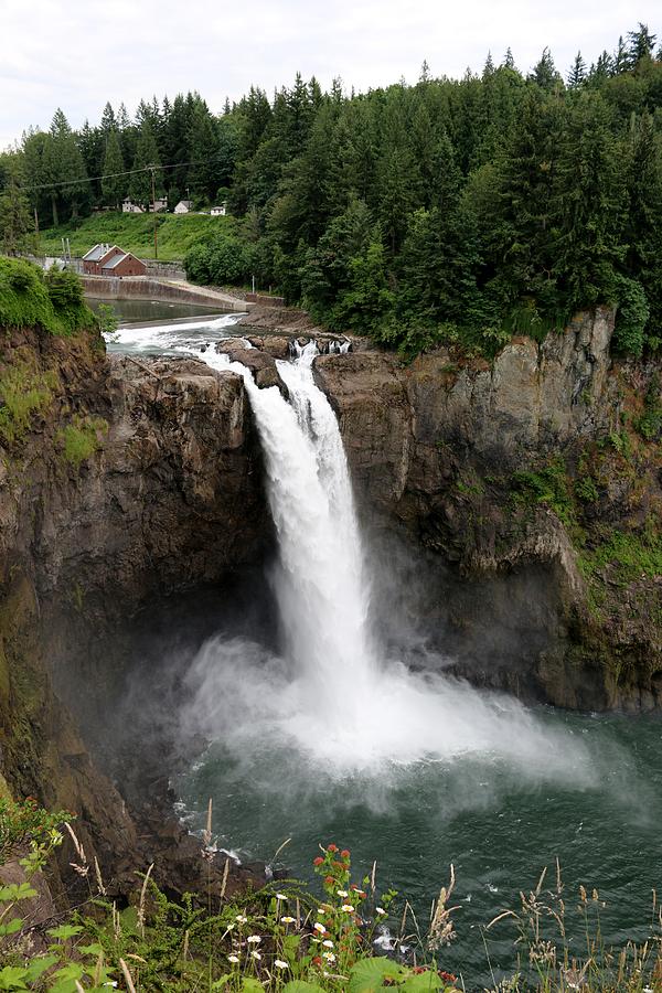 Snoqualmie Falls - 2 Photograph by Christy Pooschke