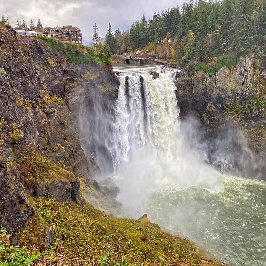 Snoqualmie Falls #2 Photograph by Jerry Abbott